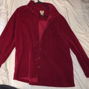 L.L bean Corduroy Big Shirt
